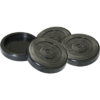 Tuf-Pads (Round) (5700227) Replacement Polyurethane Tuf-Pad / Slip-Over / Round / SET OF 4