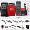 Arccaptain MIG205 Pro Gas MIG Welder Stainless Steel Multi Process Machine TIG Essentials Kit