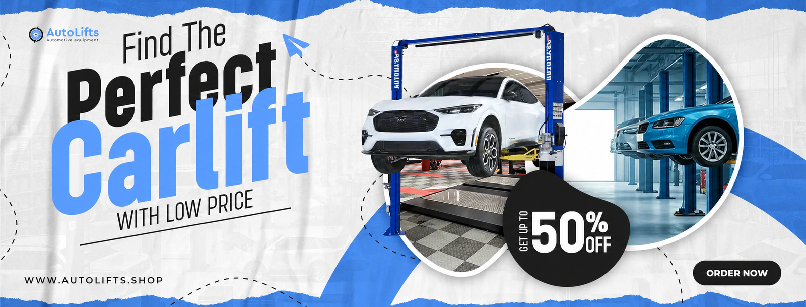 car lift banner